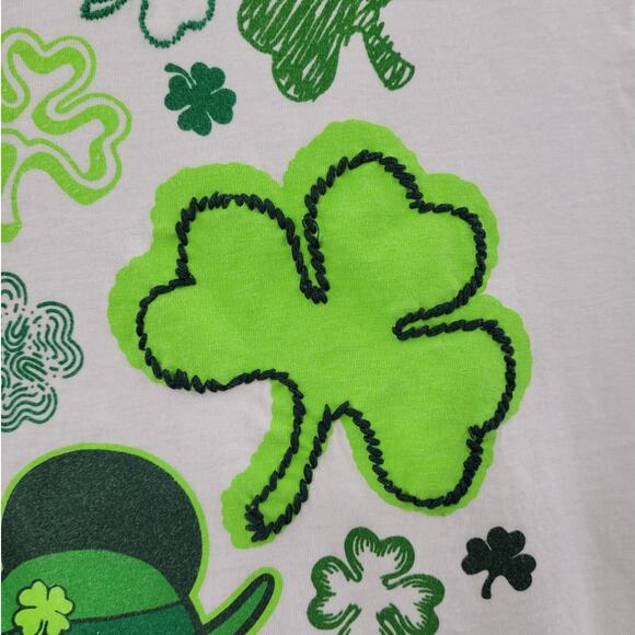 Vintage Disney St Patrick’s Day Tee Single Stitch 90s USA Shamrock Graphic - Picture 7 of 16